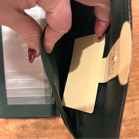 NWT Buxton Dark Green Women's Wallet Vintage - Picture 8 of 14